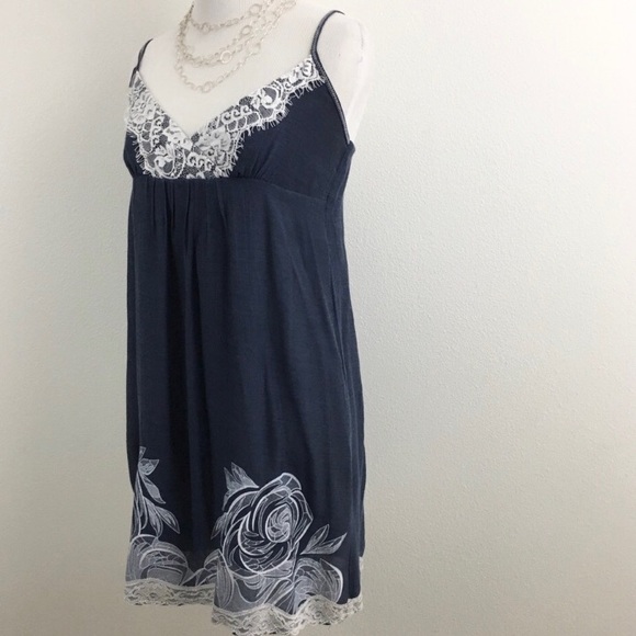 Solemio Dresses & Skirts - Solemio | Blue & Lacey Dress